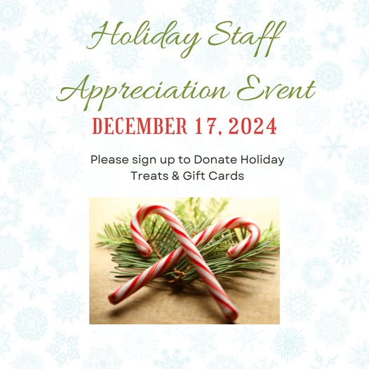 Holiday Staff Appreciation