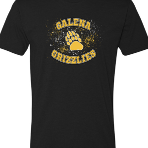 Grizzlies Black T-Shirt - Paw