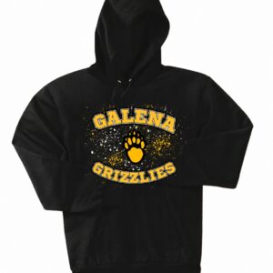 Grizzlies Black Hoodie - Paw
